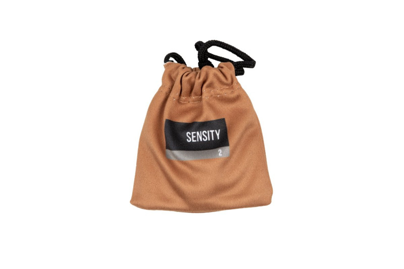 Musterglas, Sensity Braun im Beutel