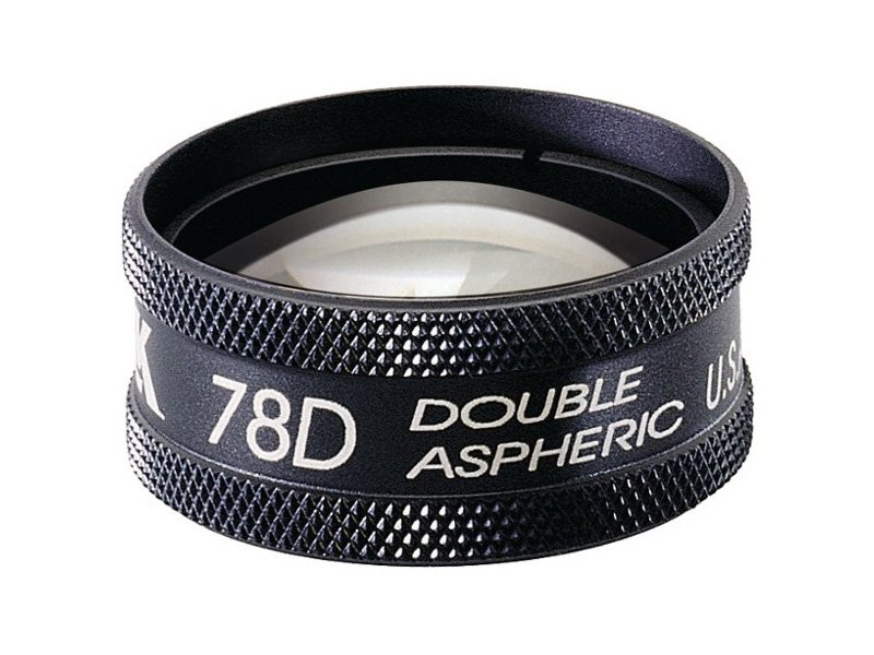 Volk 78D Ophthalmoskopierlinse, schwarz