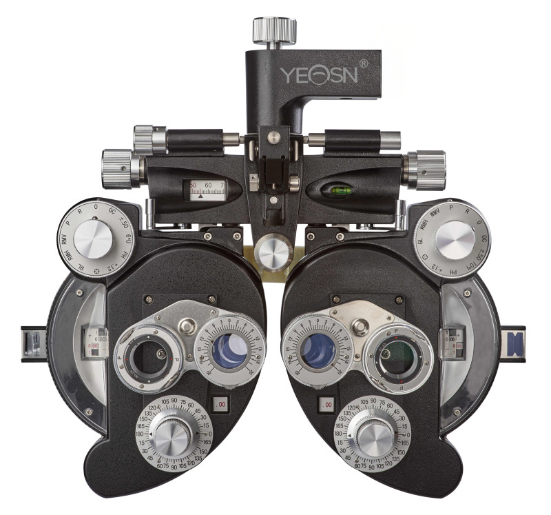 Yeasn Phoropter manuell, AO-Typ, zirkular, schwarz