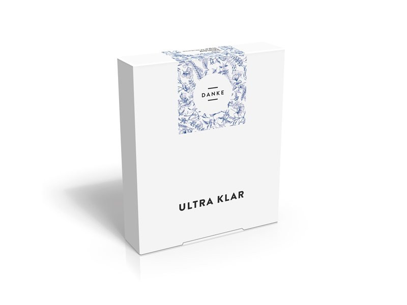 Ultra Klar Box - "Danke"