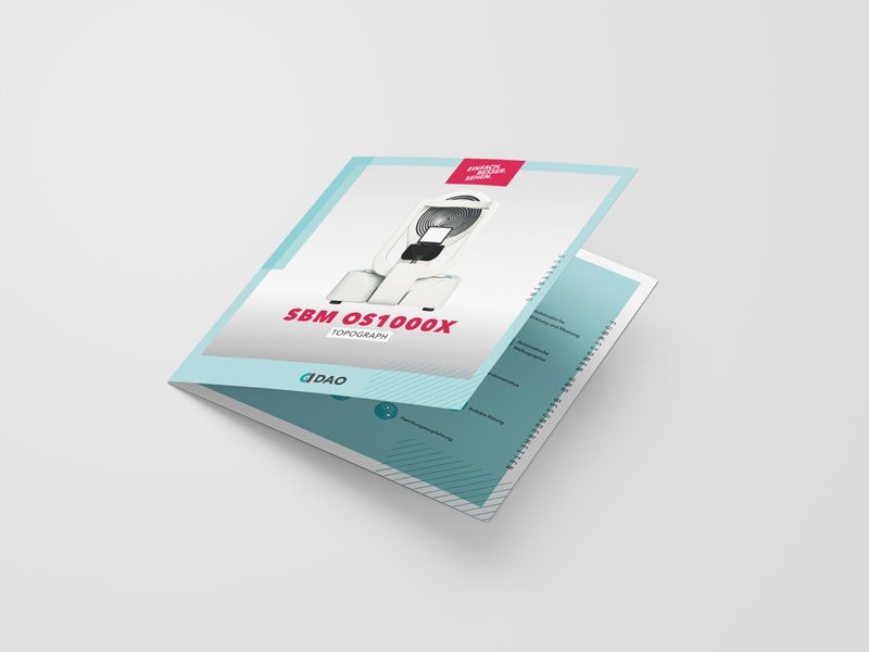 Broschüre, SBM OS1000X, Topograph