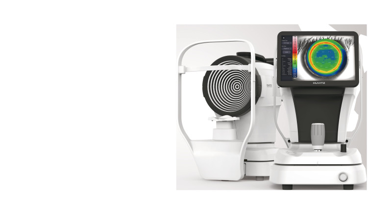 Huvitz HTG-1D, Topograph