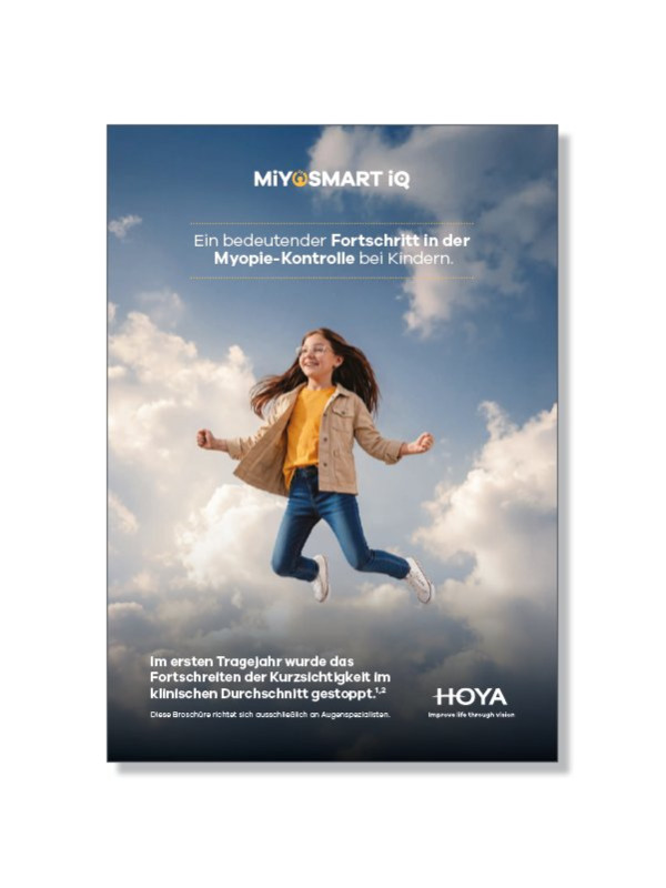 MiYOSMART iQ Augenoptiker Broschüre