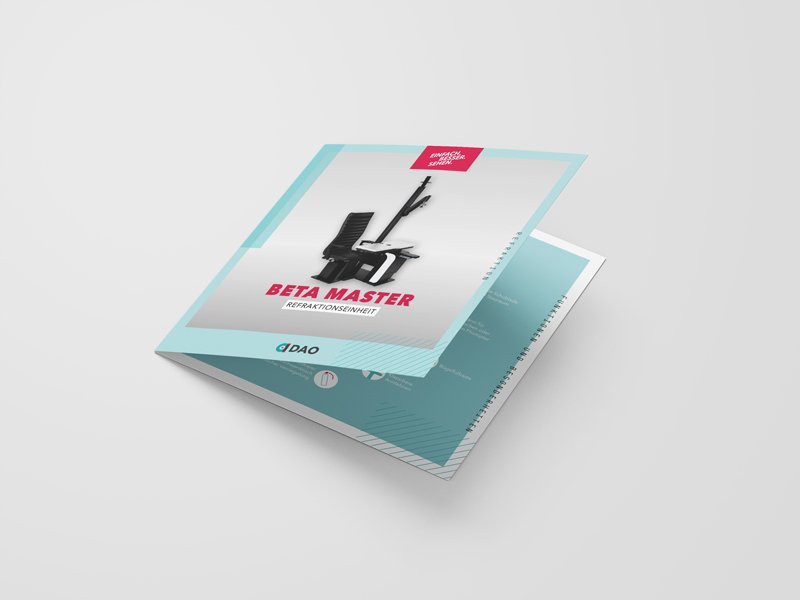 Broschüre BETA MASTER, Refraktionseinheit