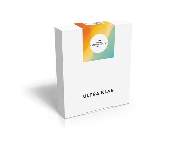 Ultra Klar Box - "kleine Aufmerksamkeit"