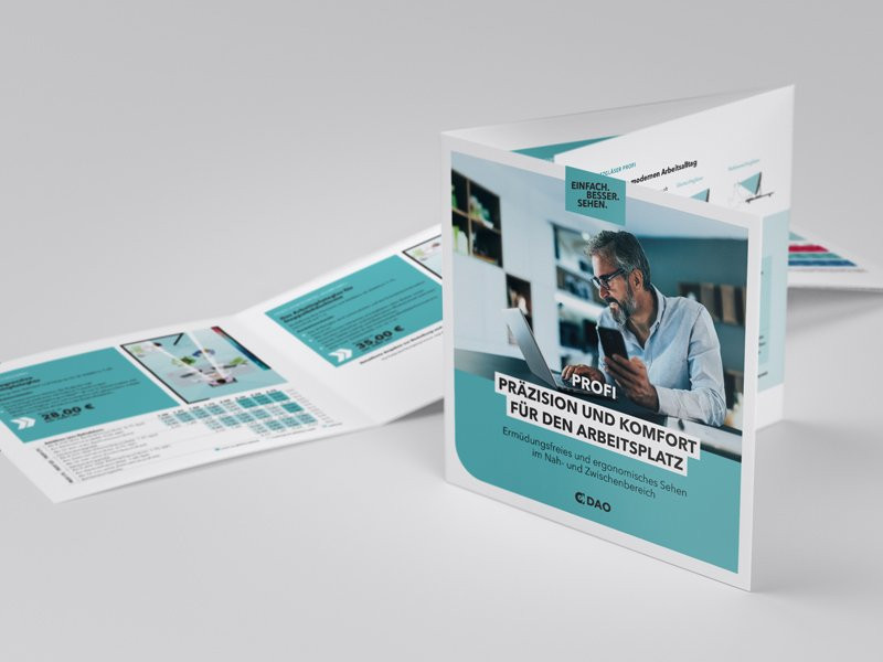 Broschüre, PROFI Arbeitsplatzgläser