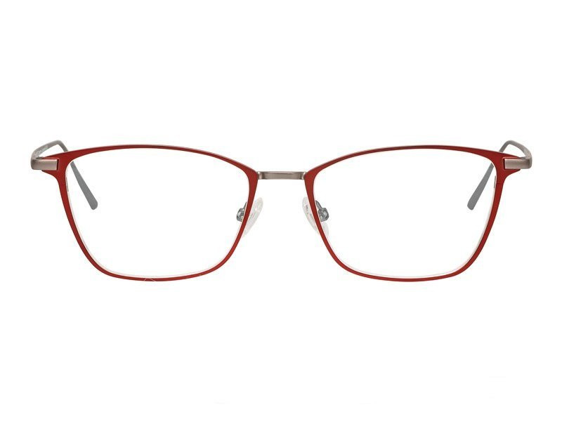 DAO7001.820, rot silber, mit Steckbügel, DIE PURISTEN
