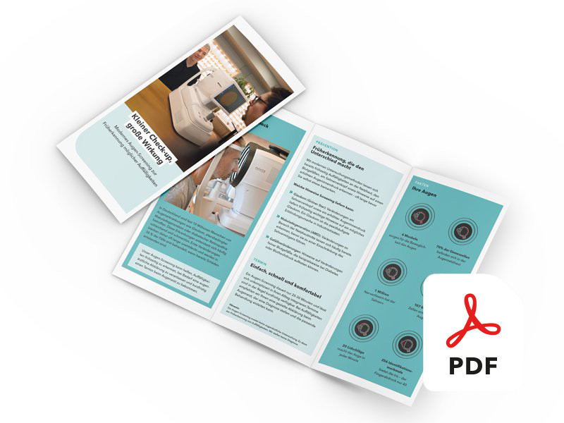 PDF Kundenflyer Augen-Screening